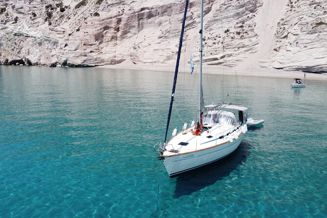 2-Day Private Sailing Tour Around Milos, Kimolos and Polyaigos