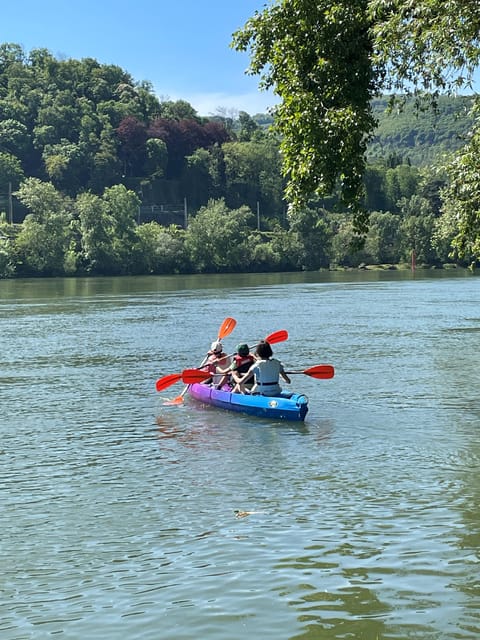 2 Hours of Canoeing on the Saône River Near Lyon