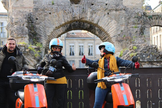 2h Medieval Bordeaux History by Electric 50CC Motorbike