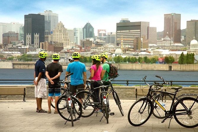 3 Hour Montreal City Bike Tour With Wine or Beer (Am & Pm)