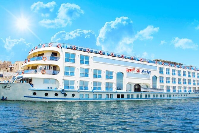 4-Days Nile Cruise Sails Aswan to Luxor &Abu Simbel. Opt. Balloon