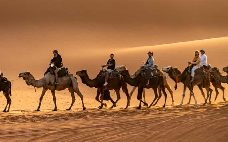 4 Days Ouarzazate to Marrakech Merzouga Desert Sahara Tour
