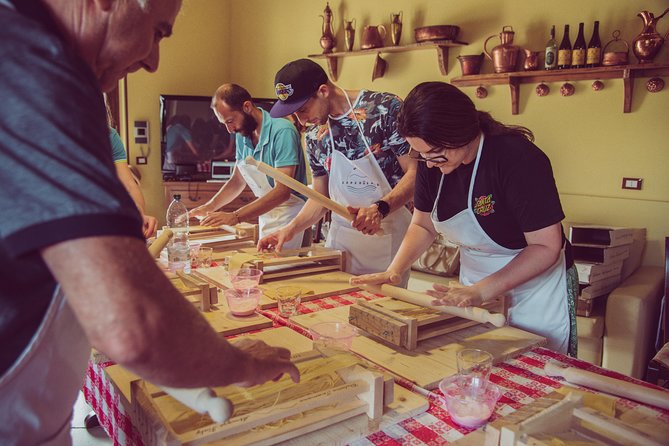 Abruzzo Traditional Pasta Making With 85Y Old Local Grandma