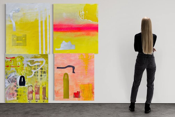 Abstract Painting at the Artist Home ( With a View (!) - Overview