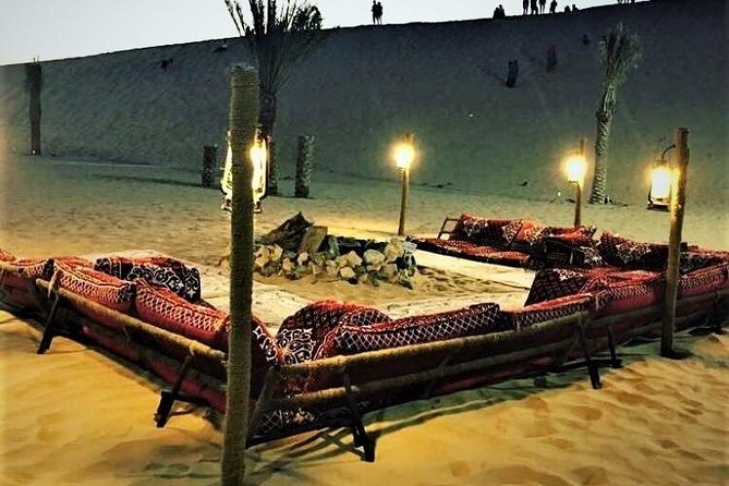 Abu Dhabi Desert Safari (Dune Bashing, BBQ Dinner, Camel Ride & Sand Skii)