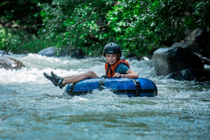 Adventure Combo at La Leona Waterfall and Tubing in Rio Colorado