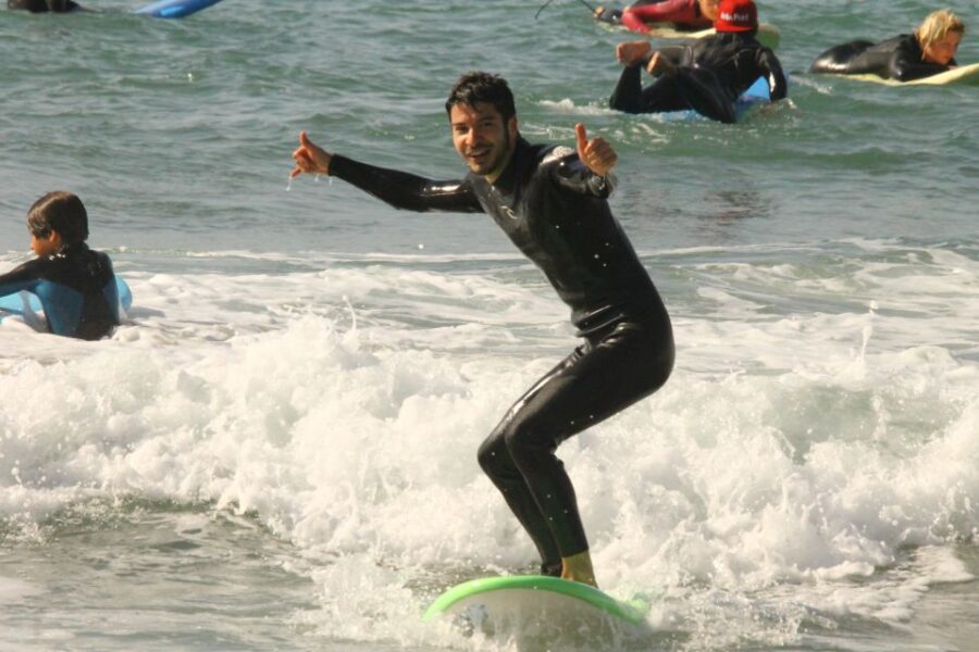 Agadir: Taghazout Beach Surf Lesson With Lunch and Transfer
