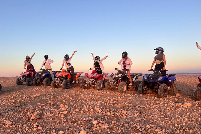 Agafay Desert Package: Quad Bike, Camel Ride, Dinner, Fire Show