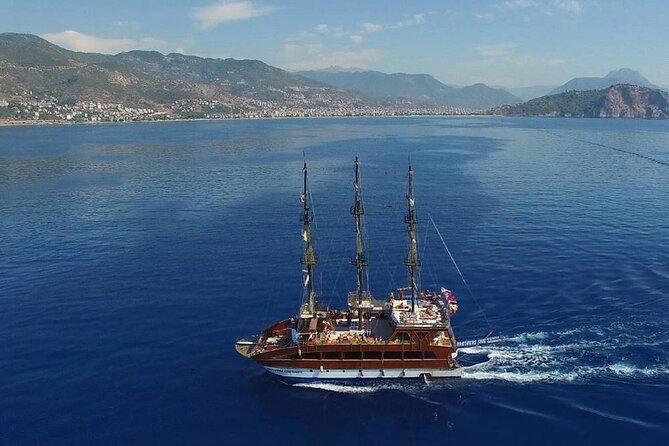 Alanya Catamaran Boat Tour With Lunch, Soft Drinks & Transfer