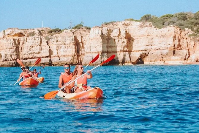 Albufeira Beaches and 2 Hour Kayak Tour With Pick up - Scenic Landmarks and Viewpoints