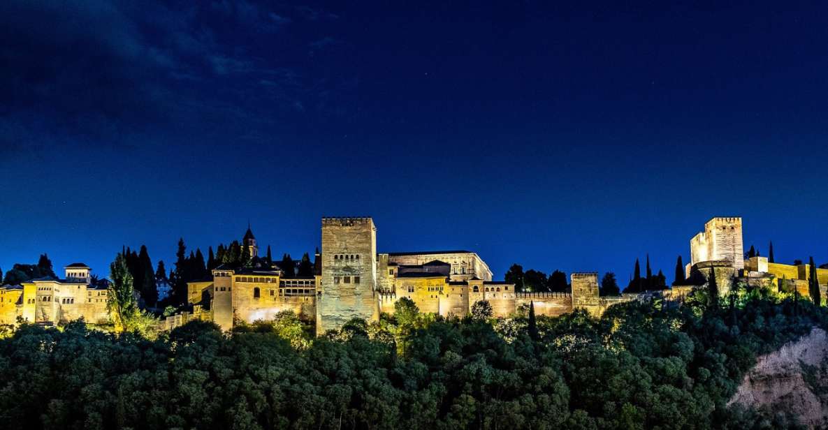 Alhambra: Nasrid Palaces Guided Night Tour Without Tickets - Highlights of the Tour