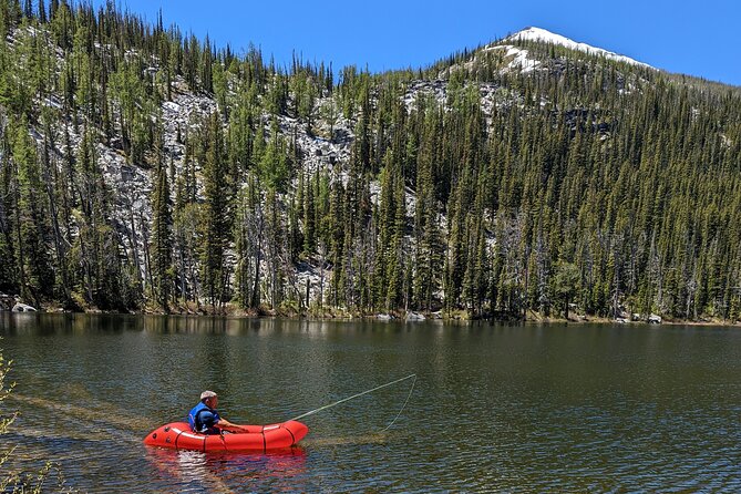 Alpine Lake Float and Guided Hike in the Bitterroot Mountains