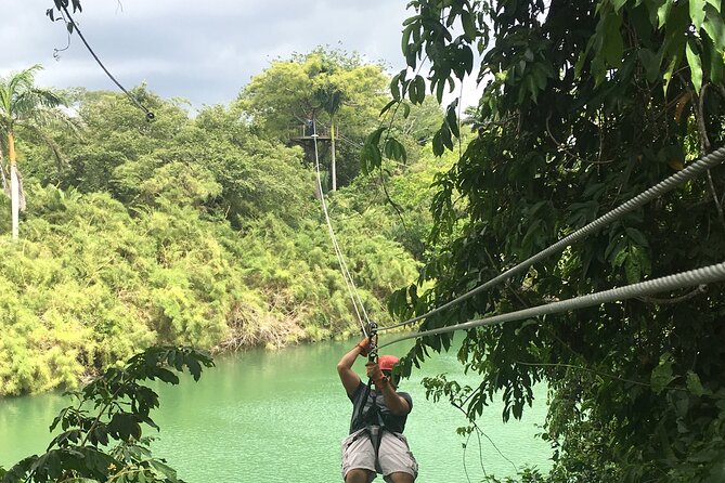 Altun Ha Mayan Temples, Zip Lining and Cave Tubing Paradise