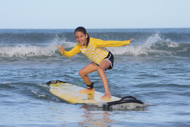 Amazing Surf Lessons on a Secluded Beach With Ocean Village Tour