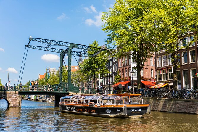 Amsterdam 1-Hour Sightseeing Canal Cruise by Semi-Open Boat