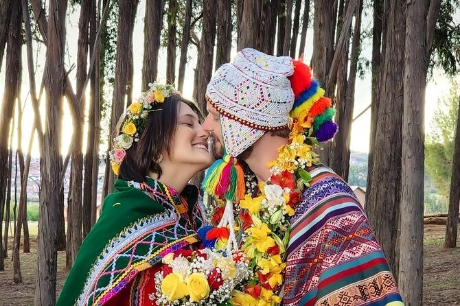 Andean Wedding Ceremony and Vowel Renewal Loves Celebration - Heartfelt Andean Tradition