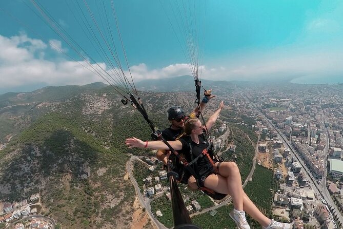 Antalya Alanya Paragliding Takeoff From 700 Meters