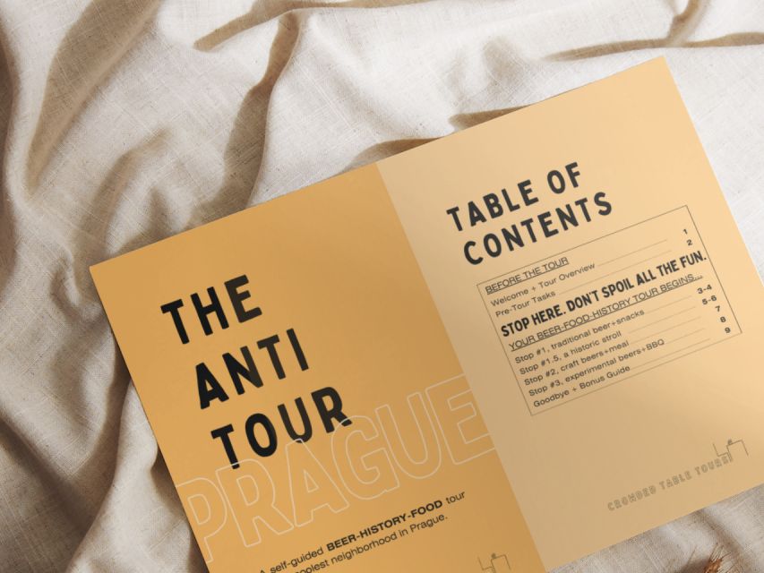 Anti Tour Prague - Self Guided Beer and Food Tour
