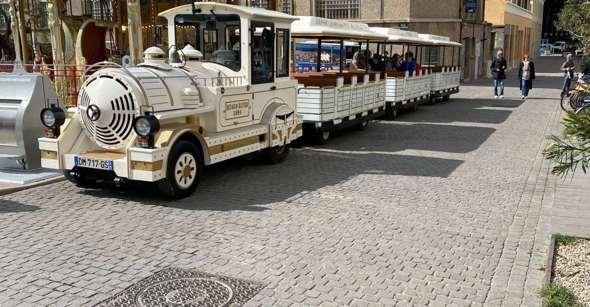 Antibes: 2-Way Little Train of Antibes Tour to Juan-les-Pins - Tour Overview