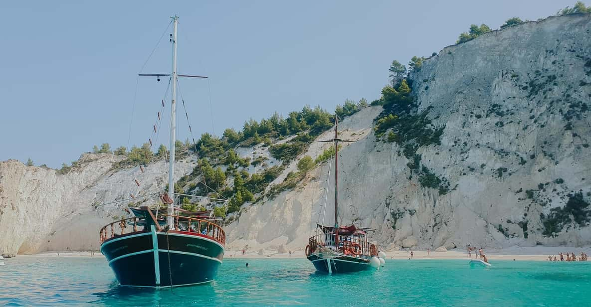 Argostoli: Full-Day Boat Trip With Lunch & Unlimited Drinks - Overview and Pricing