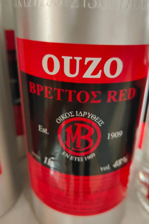 Athens: Ouzo Tasting at Brettos Plaka - Tasting Experience