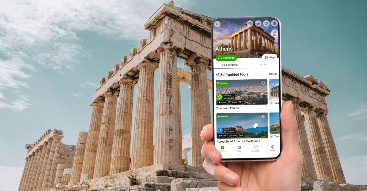 Athens: Self-Guided Audio Tours With Smartguide in English - Tour Overview and Pricing