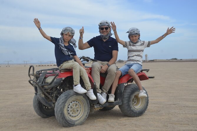 ATV Quad Bike Buggy Car and Dinner Family Safari - Hurghada