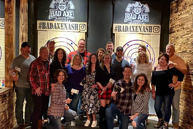 Axe Throwing Experience With Private Lane and Coach in Nashville - Axe Throwing Overview