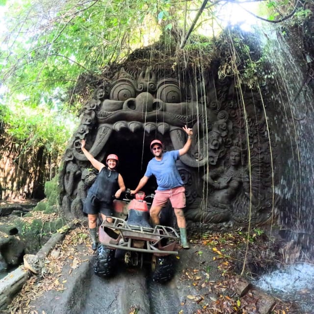 Bali: ATV Ride Waterfall Ubud With Balinese Spa Flowerbath