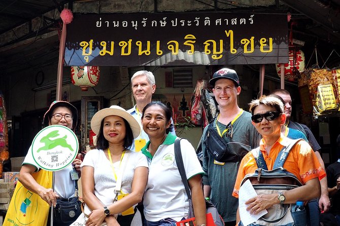 Bangkok Walking Hopping Tour Show City’S Historic Sights Are Located.
