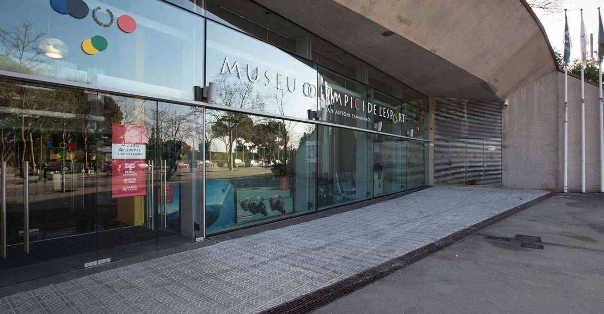 Barcelona: Olympic and Sport Museum Entrance Ticket - Ticket Information