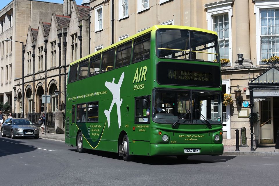 Bath: Bus Transfer To/From Bristol Airport - Service Overview