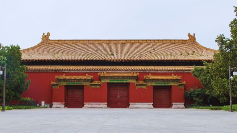 Beijing: Imperial Ancestral Temple Ticket Booking Service