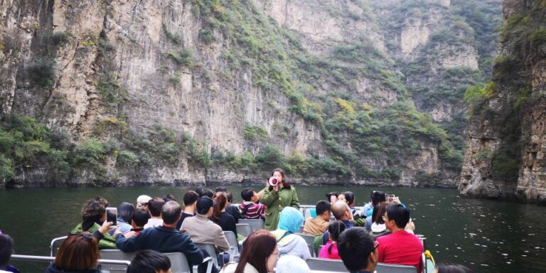 Beijing: Longqing Gorge W/Great Wall or Guyaju Private Tour