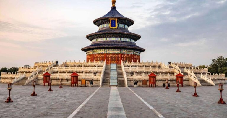 Beijing: Temple of Heaven Private Tour W/Option Show &Dinner