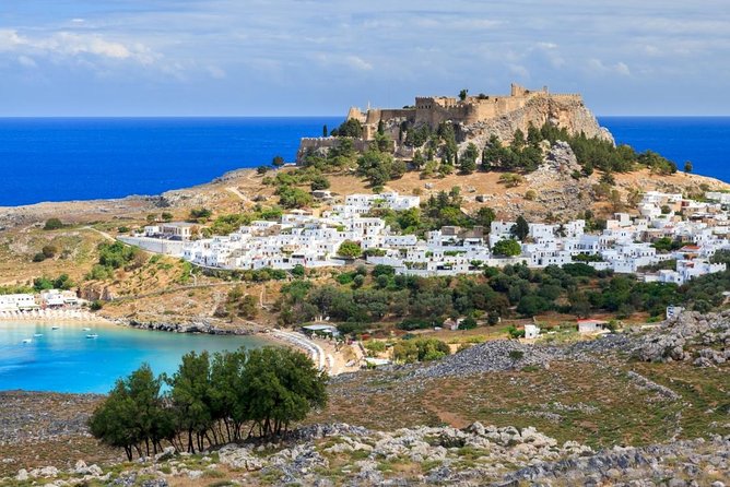 BEST of RHODES & LINDOS – HALF DAY GUIDED PRIVATE GROUP TOUR – up to 19 People