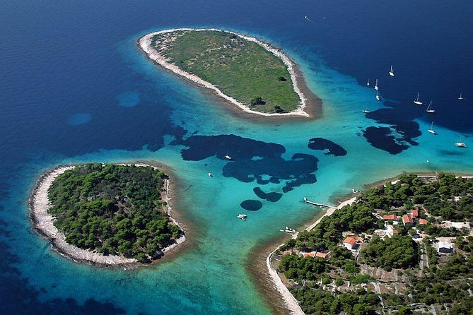 Blue Lagoon and Trogir Town Half Day – Private Speed Boat Tour From Split