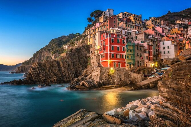 Boat Tour 5 Terre & Portovenere Food - Drink - Music - Swim