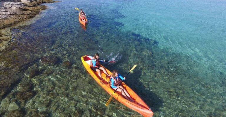 Brac Island: Postira to LovrečIna (St. Lovre) Sea Kayaking