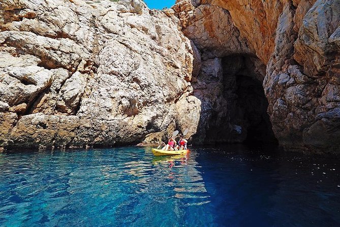 Breathtaking Guided Kayak Tour From Sant Elm to the Bay of Cala En Tiò