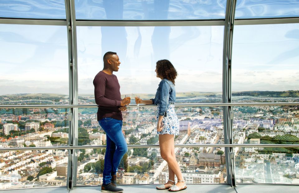 Brighton: View I360 Ticket and Cream Tea - Ticket Information and Pricing