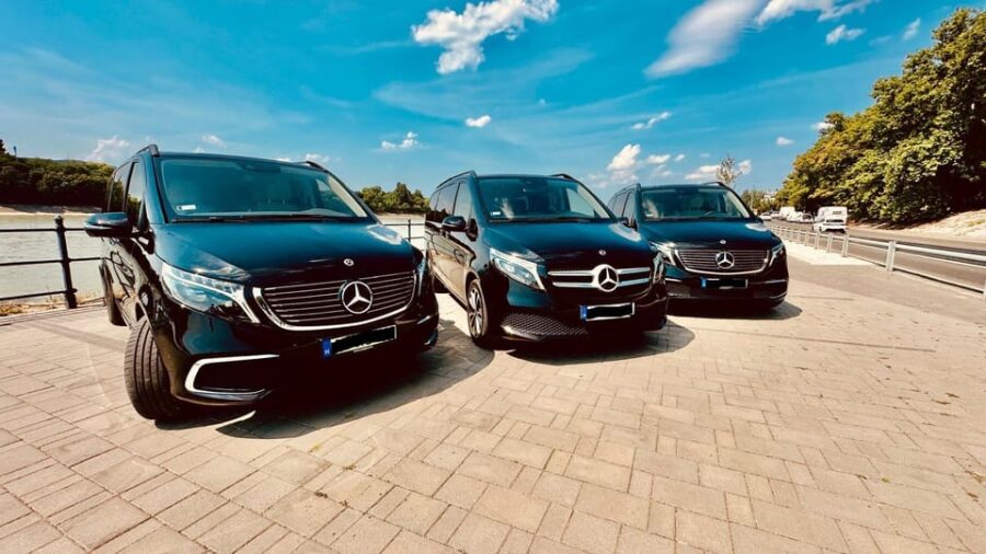 Budapest: Airport to Hotel Private Transfer by Electric Car