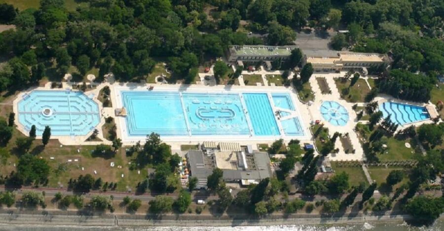 Budapest: Palatinus Spa & Pools Full-Day Admission