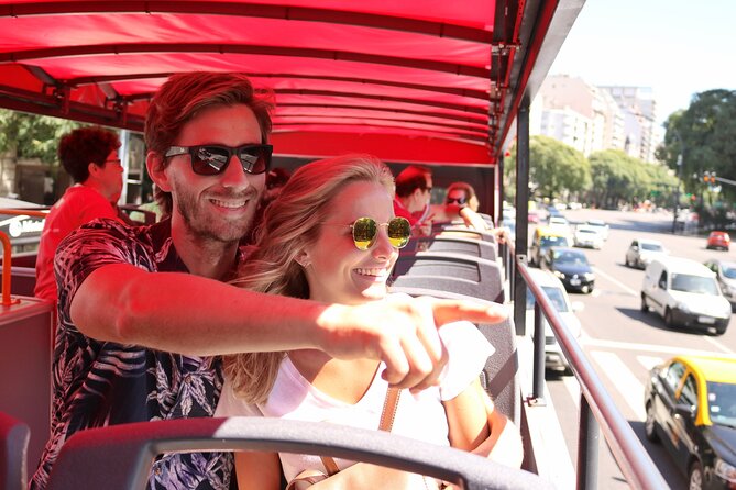 Buenos Aires: Hop on Hop off Bus Tour 24 Hrs + Navigation