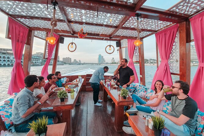 Cafelluca, Private 5 Star Felucca, 2 Hours Nile Ride With Drinks - Onboard Dining Options