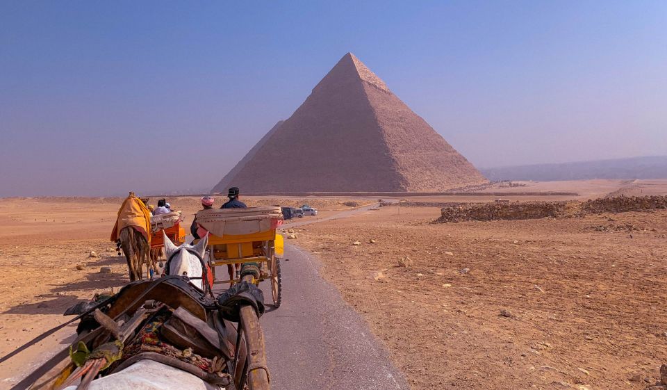 Cairo: Half Day Pyramids Tour by Camel or Horse Carriage - Tour Overview and Pricing