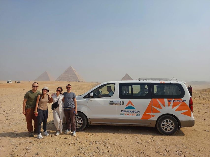 Cairo: Pyramids, Memphis, Sakkara, Dahshur & Bazaar Day Tour - Tour Overview