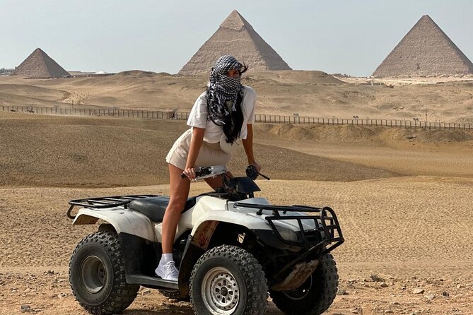 Camel Ride and ATV Quad Bike Around Giza Pyramids