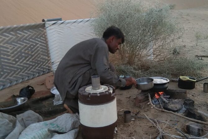 Camel Ride During Sunrise With Breakfast