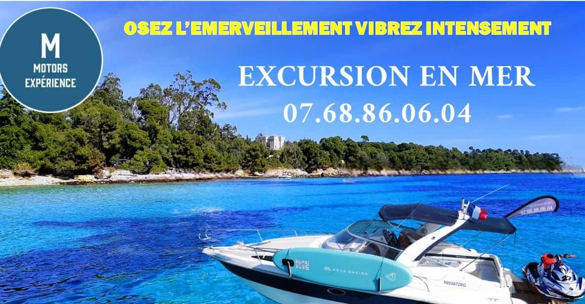 Cannes: Private Boat Tour Mandelieu Théoule Lérins Islands - Itinerary Details